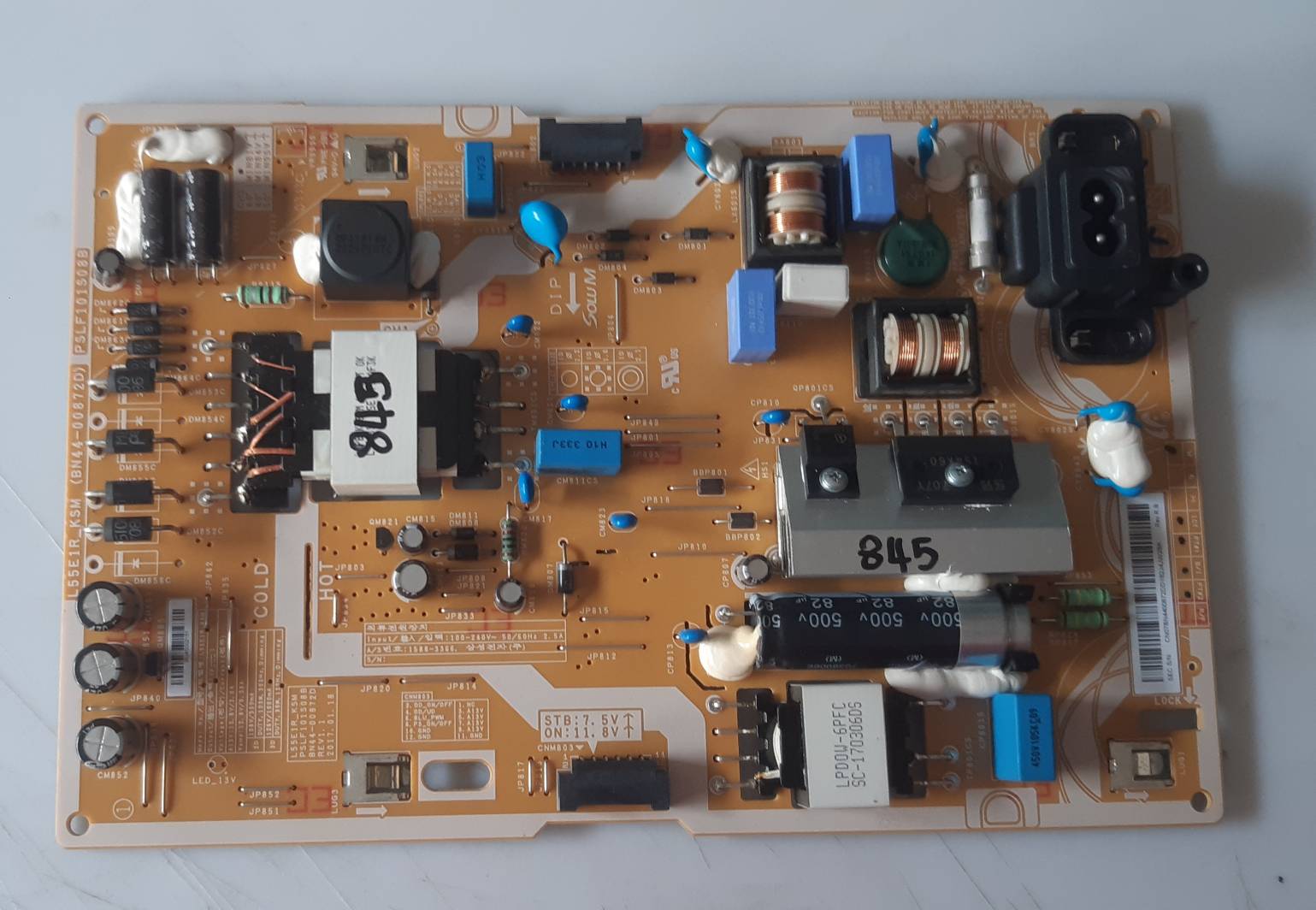 อันที่ 845 Samsung UA55M6300AK ซัฟฟลาย BN44-00872D BN44-00872 ดีเทสแล้ว