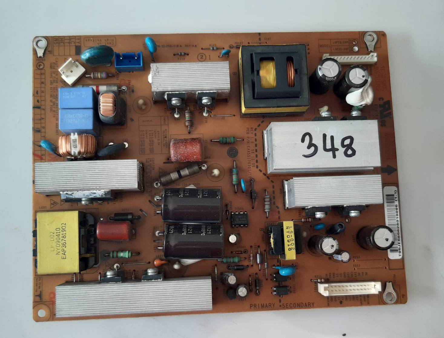 อันที่ 348 LG 32LH20R ซัฟฟลาย EAX55176301 ดีเทสแล้ว