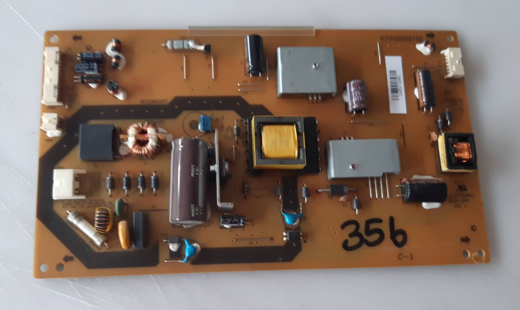 อันที่ 356 TOSHIBA 32P1400VT ซัฟฟลาย V71A00028700 ดีเทสแล้ว