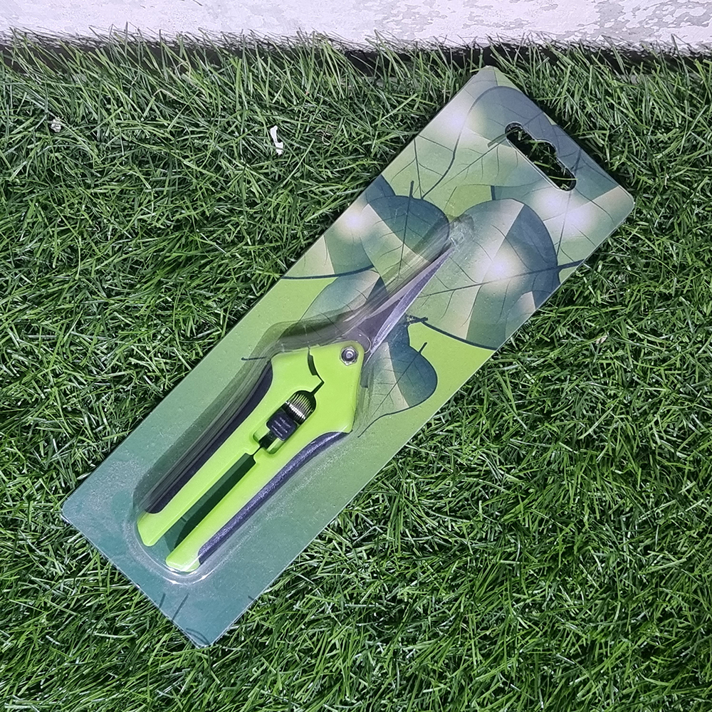 [1002] กรรไกรทริม มีสปริงช้วยผ่อนแรง ตัดใบไม้ กิ่งไม้ ขนาดเล็ก