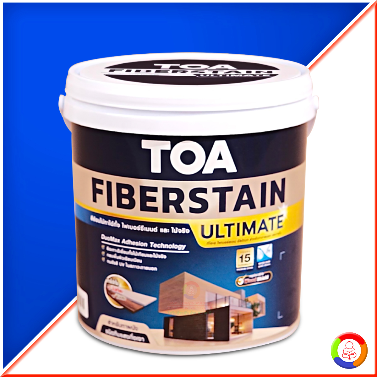 Toa Fiberstain Ultimate Semi-Gloss (สำหรับงานผนัง)