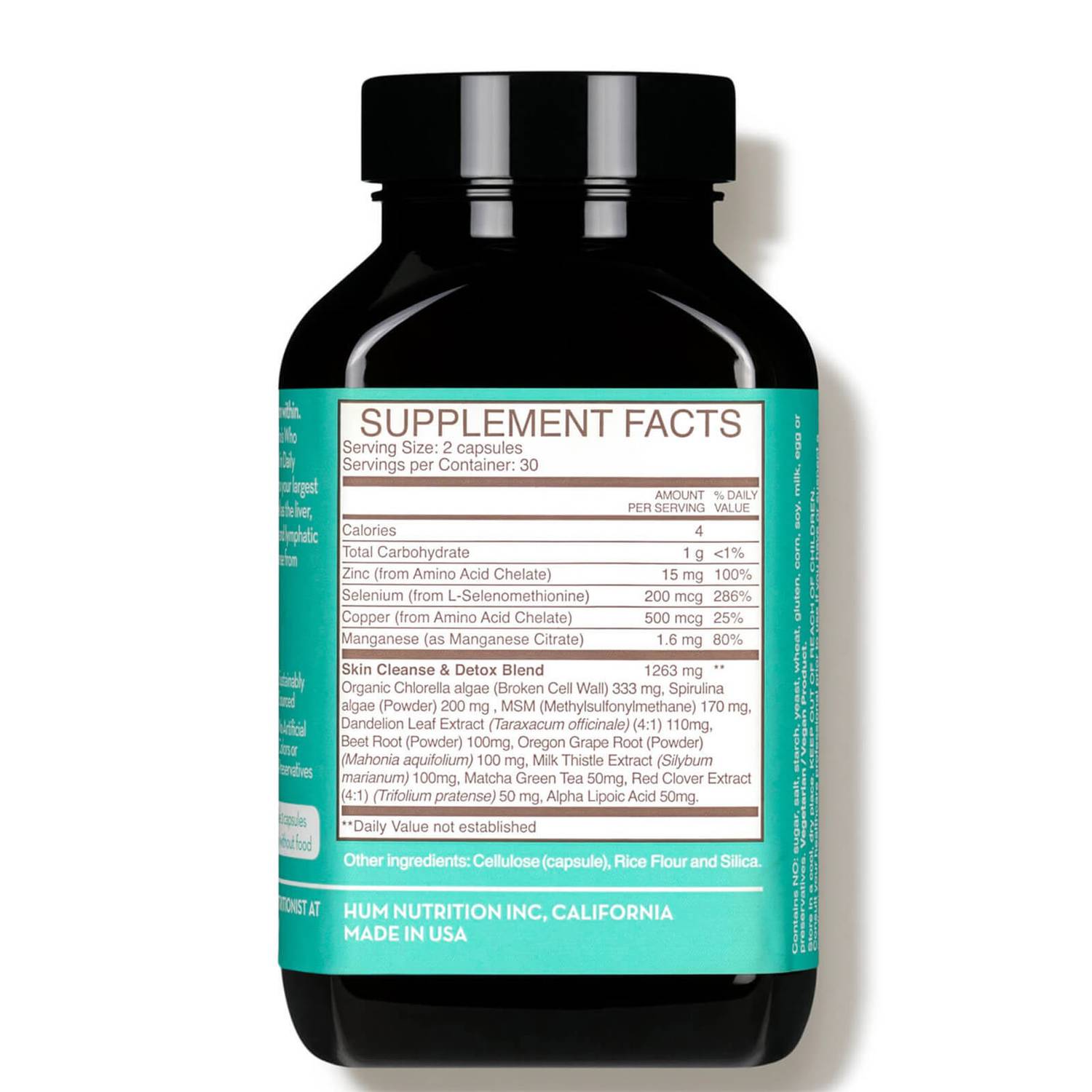 Hum Nutrition Daily Cleanse 60 Capsules 0 กก.