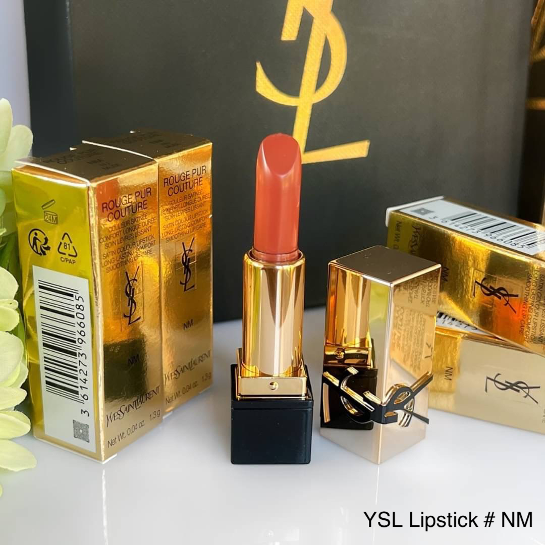 ลิปสติก YSL Rouge Pur Couture Lipstick 1.3 g # NM Nu Muse