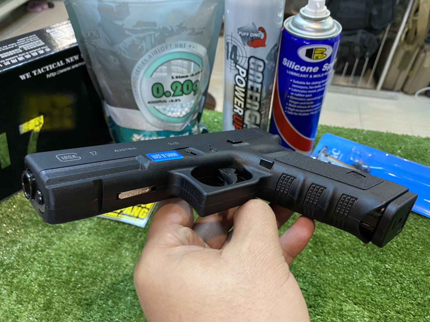 WE Glock17 Gen3 – สีดำ