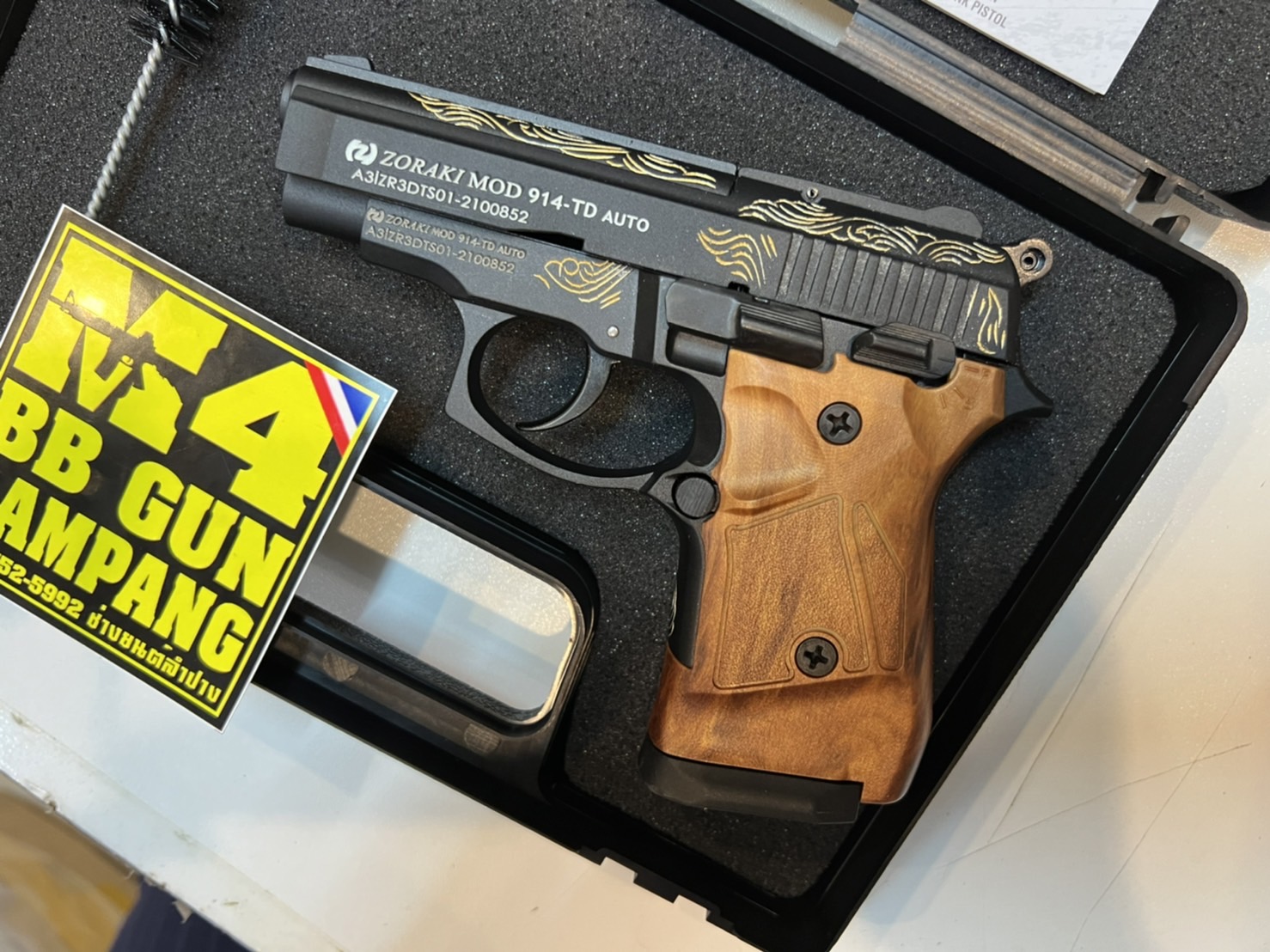 ZORAKI 914 AUTO ดำ-ลายไทย