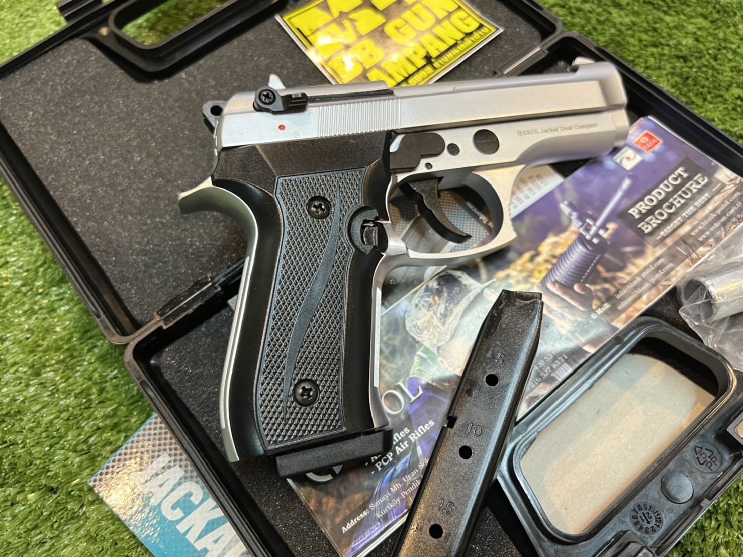 EKOL Jackal Dual Compact บรอนซ์เงิน