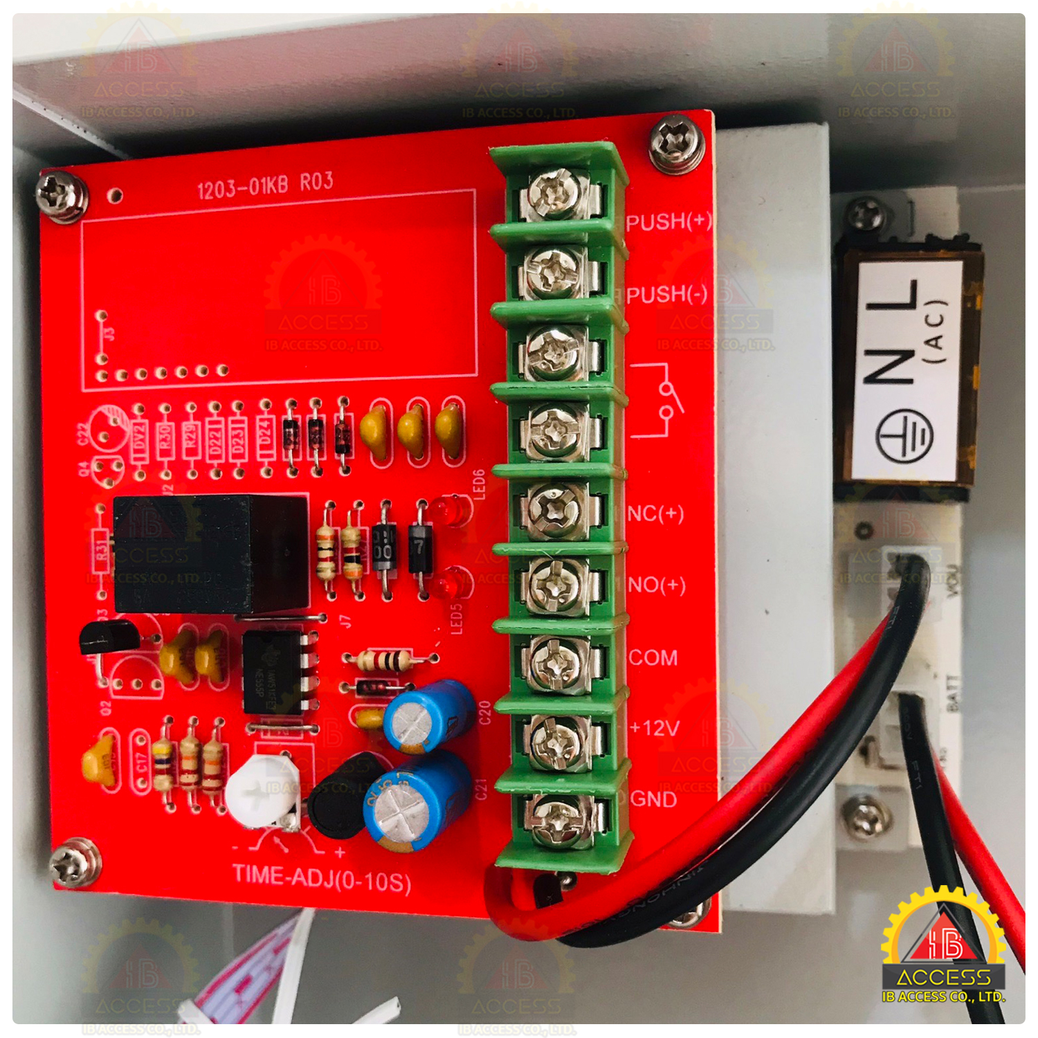 Power Supply 12V 3Amp. รุ่น ATP1203-01KB พร้อม Battery 12V 7Ah.