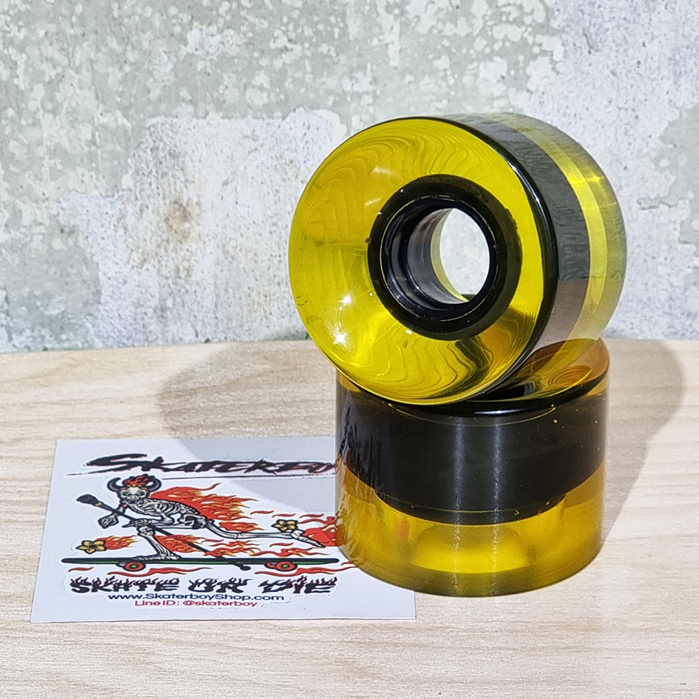 [0316] ล้อสเก็ตบอร์ด 60x45mm 78A ล้อใส dance board longboard wheel