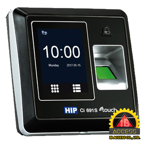 เครื่องสแกนลายนิ้วมือ ยี่ห้อ HIP รุ่น CI691S รองรับระบบ Access Control