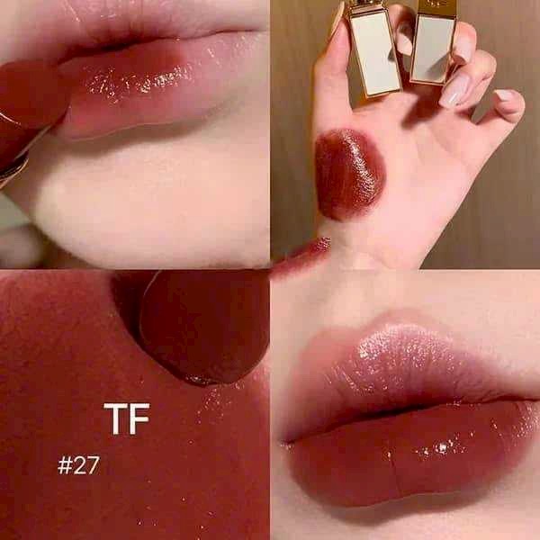 ลิปสติก Tom Ford Soleil Ultra-Shine Lip Color 3.3g # 27 Ete Brulante