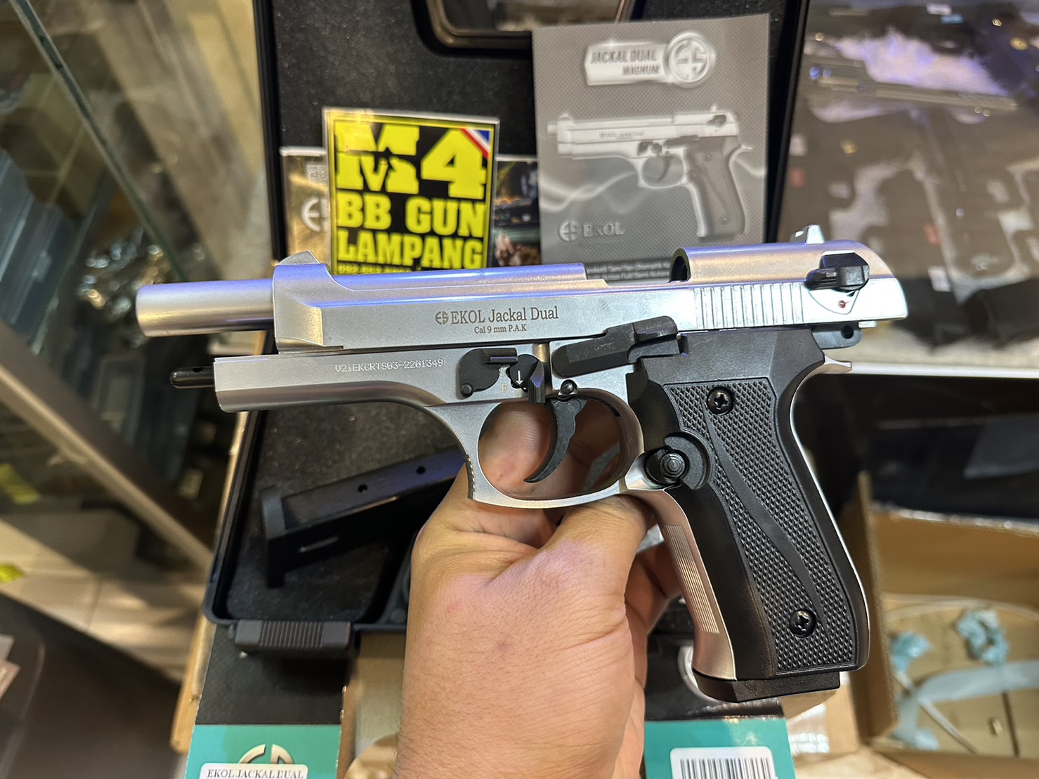 EKOL Jackal Dual บรอนซ์เงิน