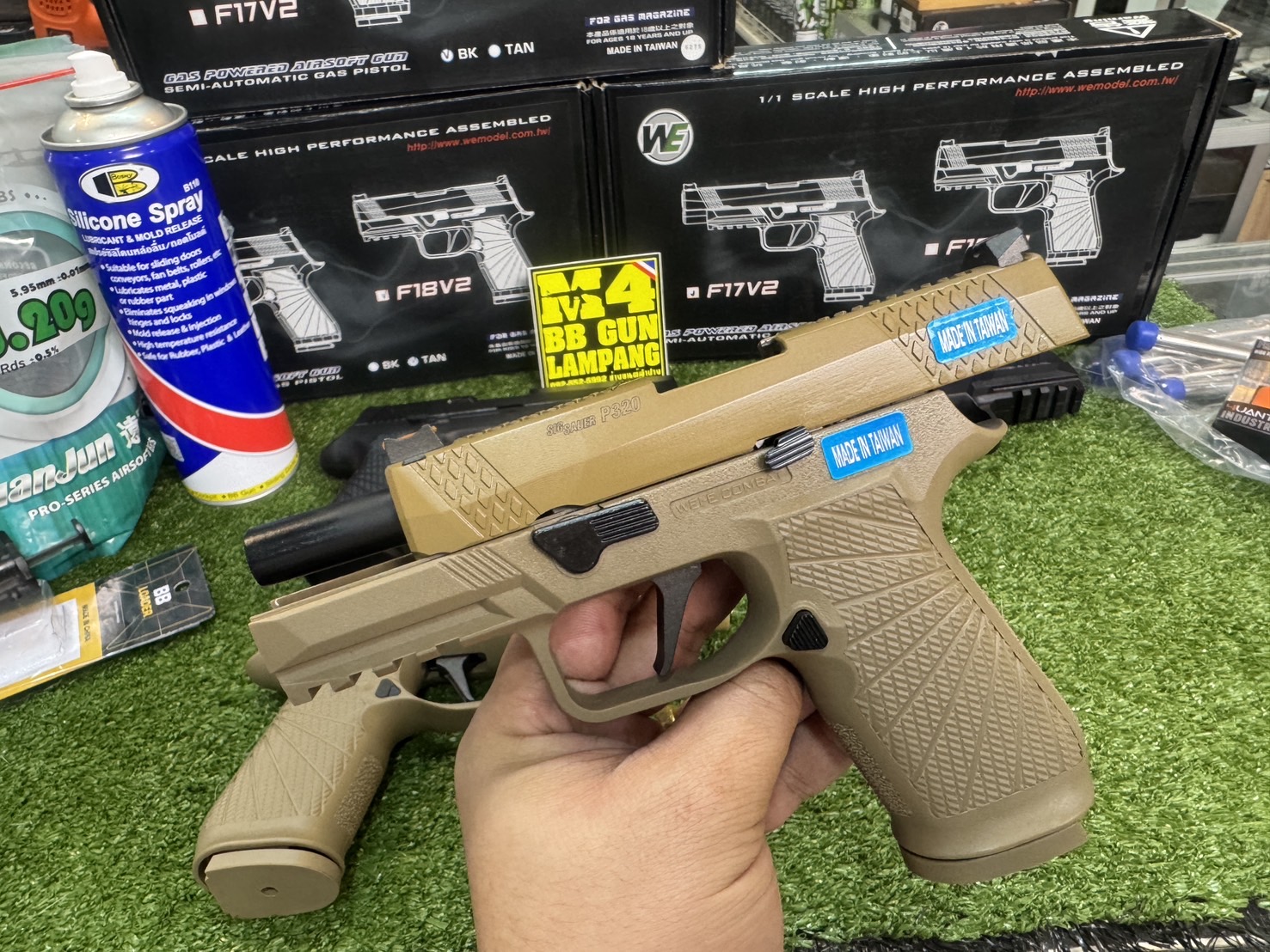 WE F17V2 P320 WILSON COMBAT(TAN)