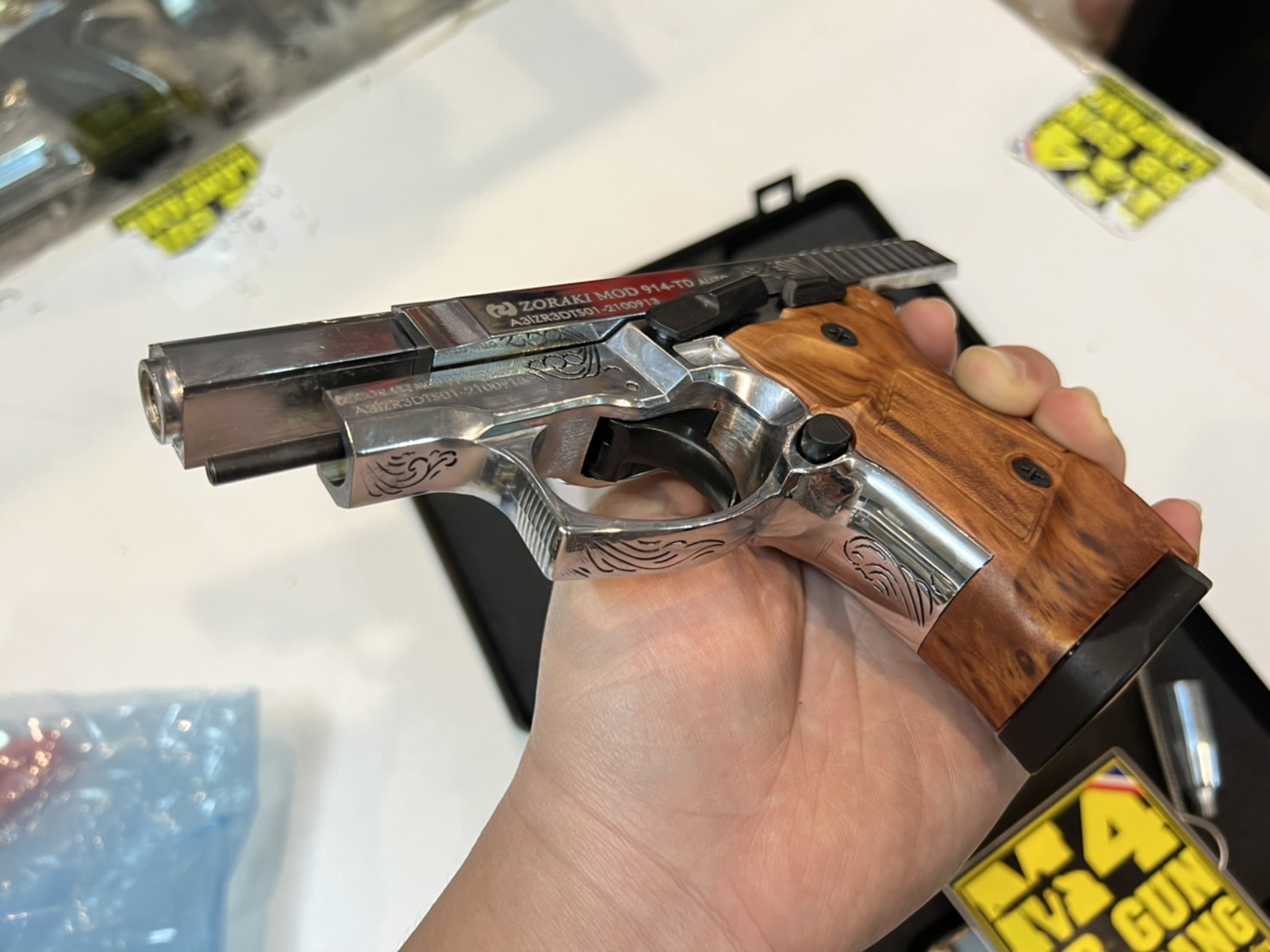 ZORAKI 914 AUTO เงินเงา-ลายไทย