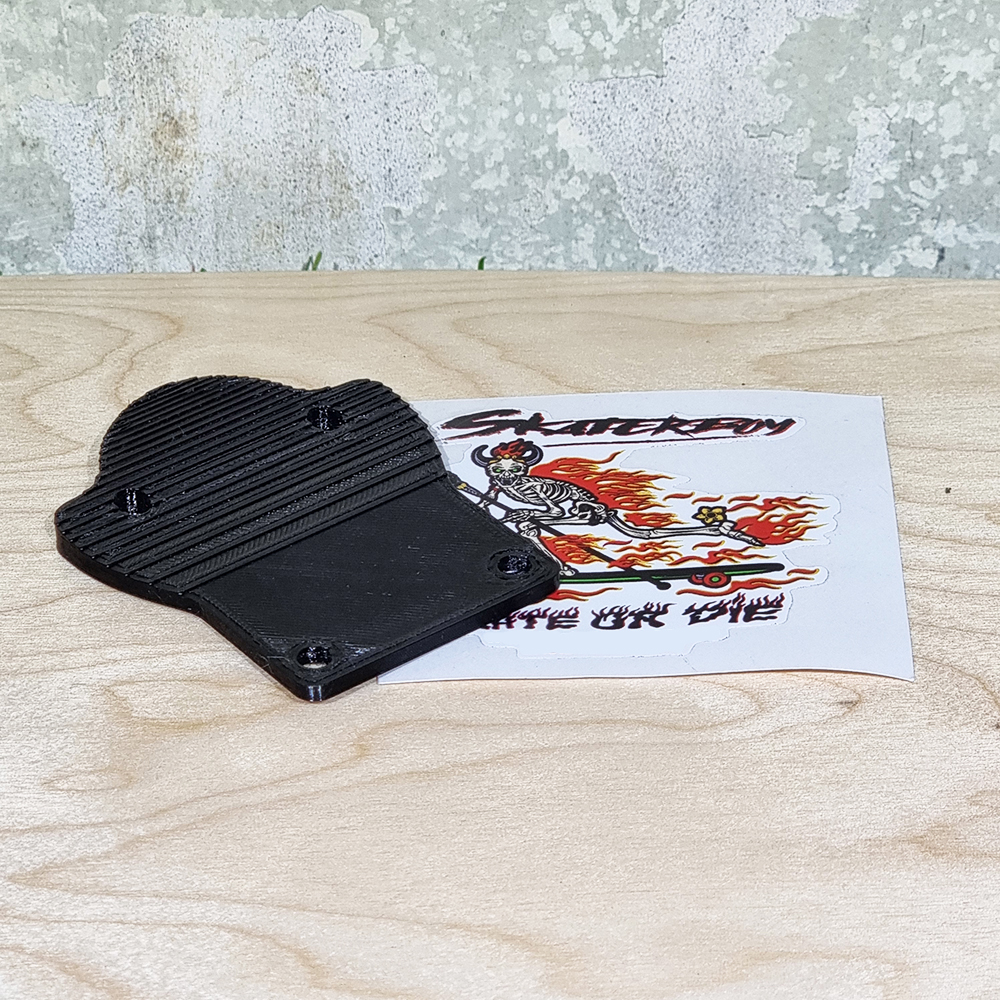 [0310] แผ่นพลาสติกรองทรัค YOW S5 Meraki โค้งรับบอร์ด snapper หรือบอร์ด เคิฟสูง