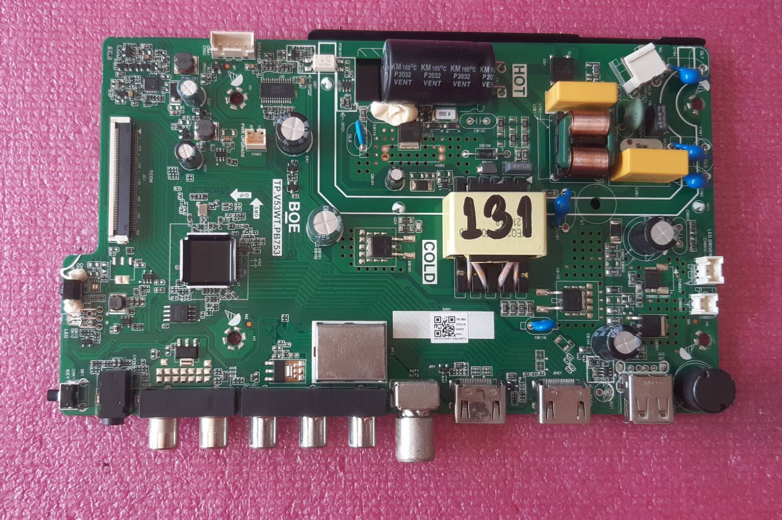อันที่ 131 Aconatic 32HD511AN ซีสเตร็ม TP.V53WT.PB753 ดีเทสแล้ว