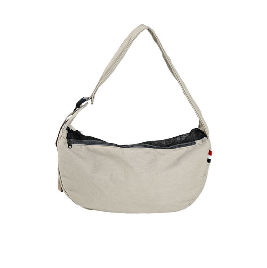 [1100] กระเป๋าสัตว์สุนัข แมว สะพายข้าง ระบายอากาศด้านบน