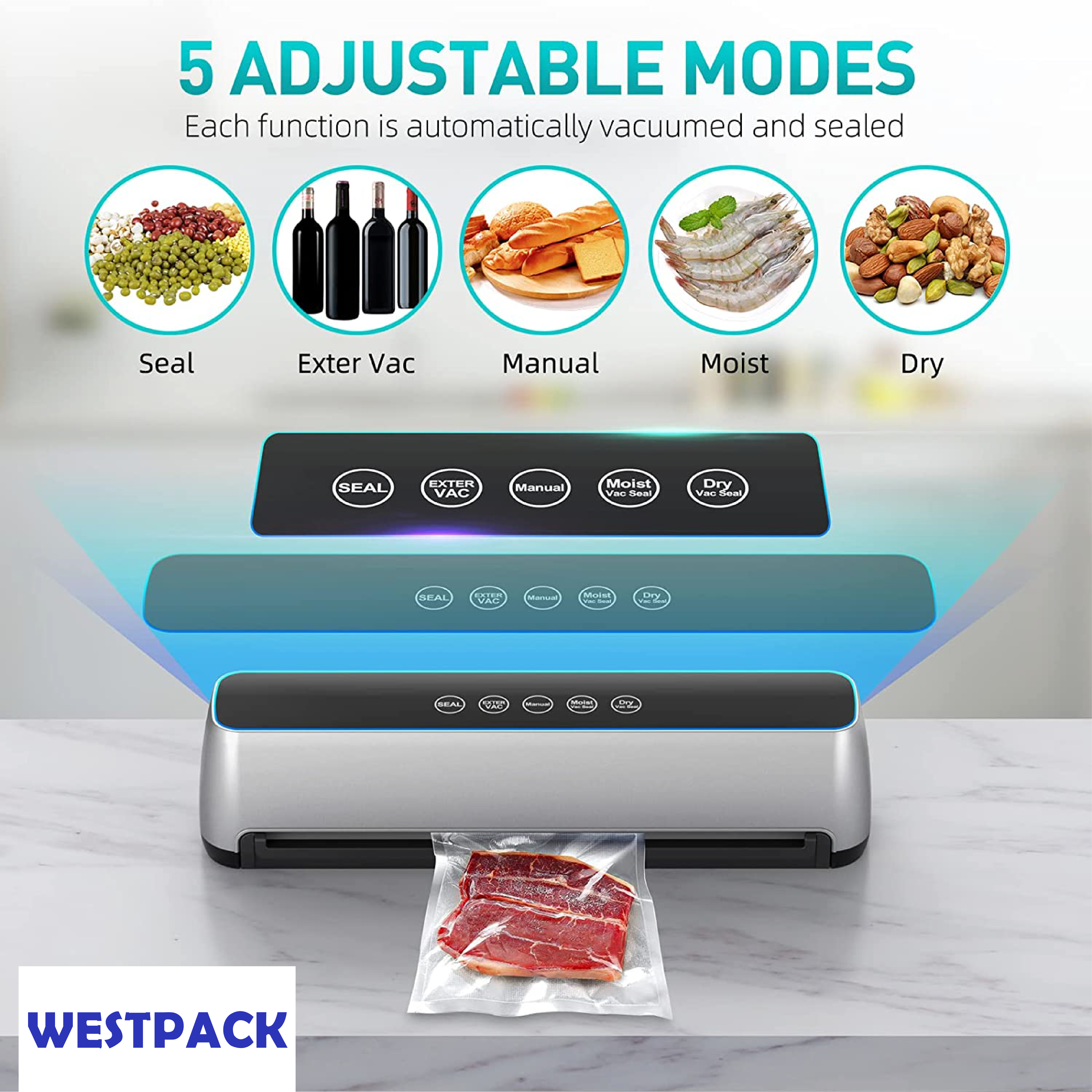 เครื่องซีลสูญญากาศ WESTPACK รุ่น Model 10