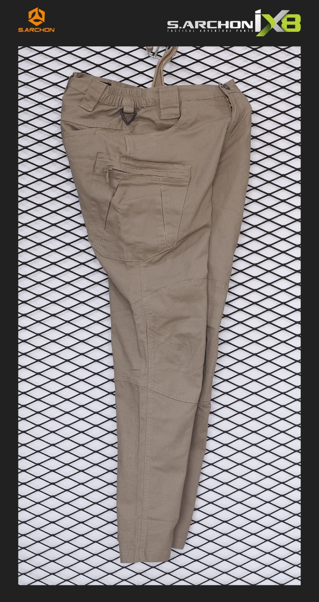 กางเกง S.Archon รุ่น IX8 ผ้ายืด (K0590)