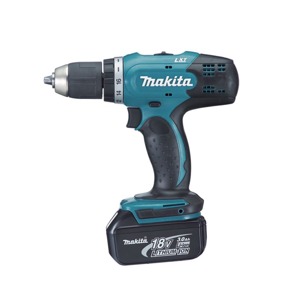 สว่านไขควงไร้สาย 18V MAKITA รุ่น DDF453FX13 ขนาด 1/2 นิ้ว เซตดอกสว่าน พร้อมแบต และแท่นชาร์ต