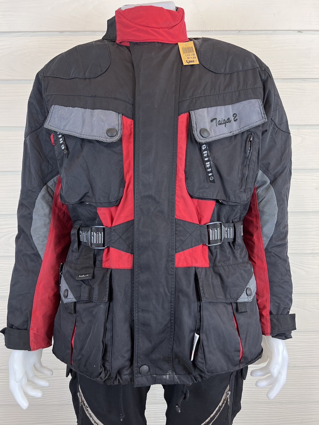 เสื้อขี่มอเตอร์ไซด์( มือสอง) CTA 181 : อก 50" ยาว 28" (XL)
