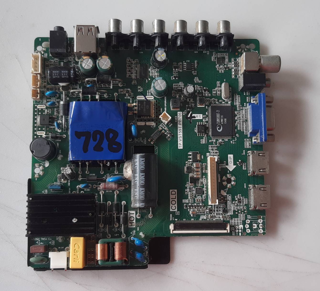 อันที่ 728 ACONATIC AN-LT3222 ซีสเตร็ม TP.VST59T.PB706 ดีเทสแล้ว