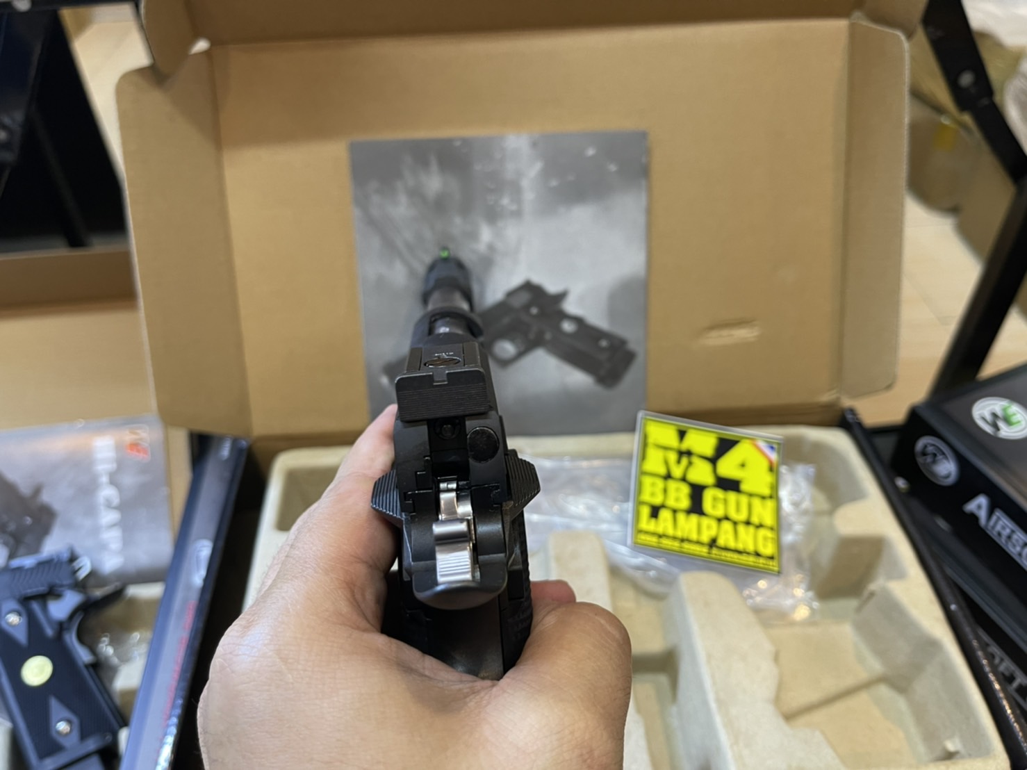 WE Hi Capa 7.1 Dragon Black 7"