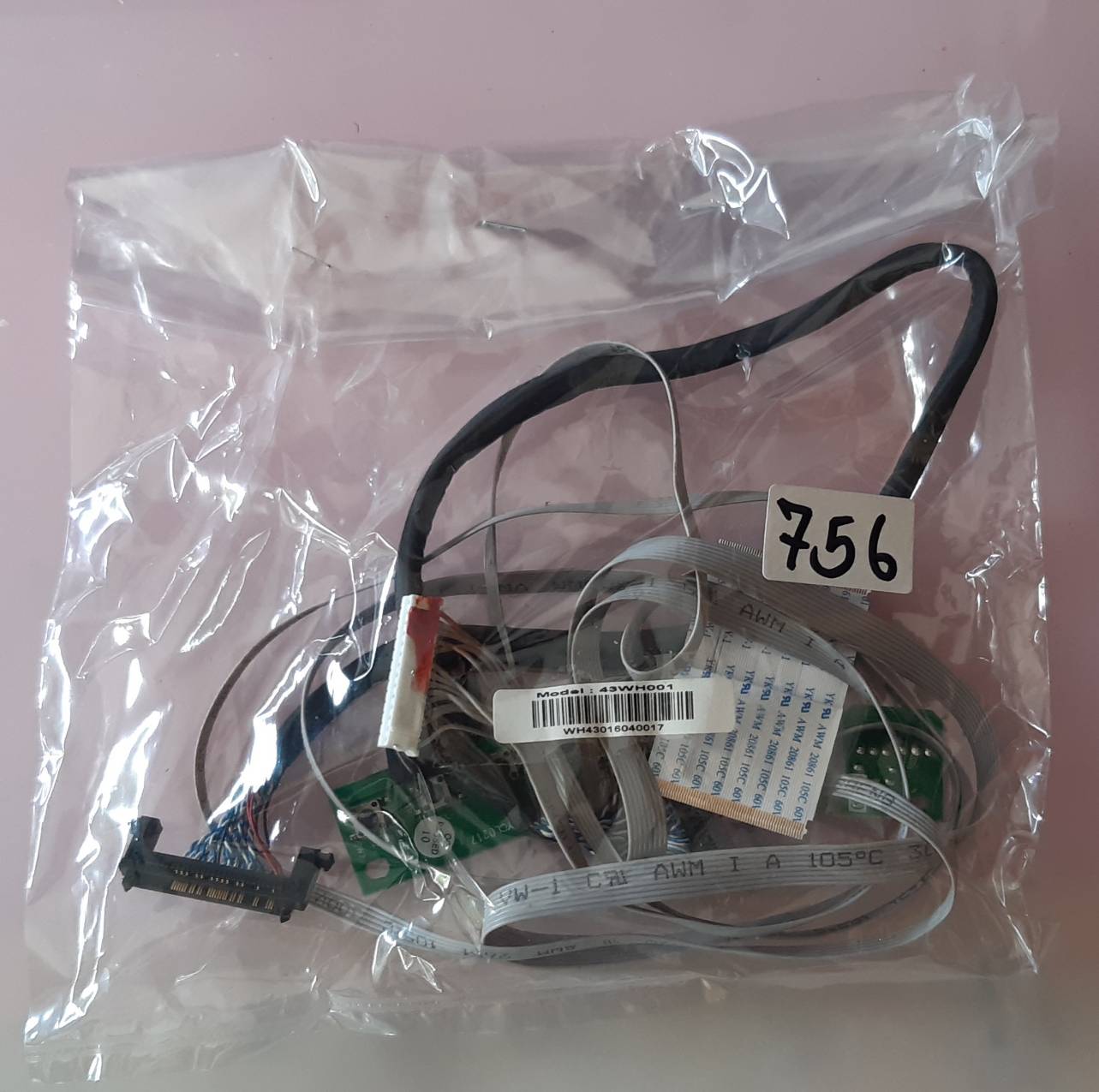 ชุดสายแพร 756 Westinghouse 43WH001