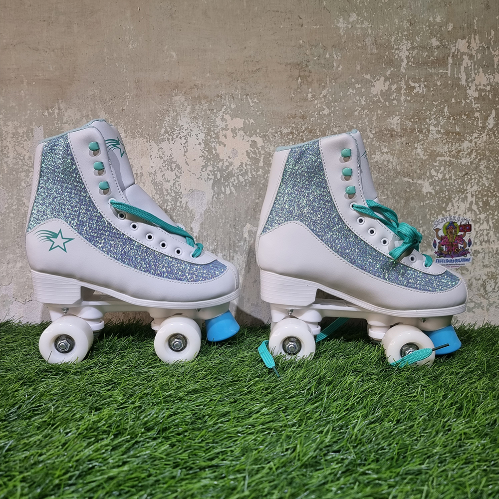 0231 รองเท้า Roller skate ผิวมัน ส้นสูง สำหรับผู้ใหญ่ คุณภาพดี