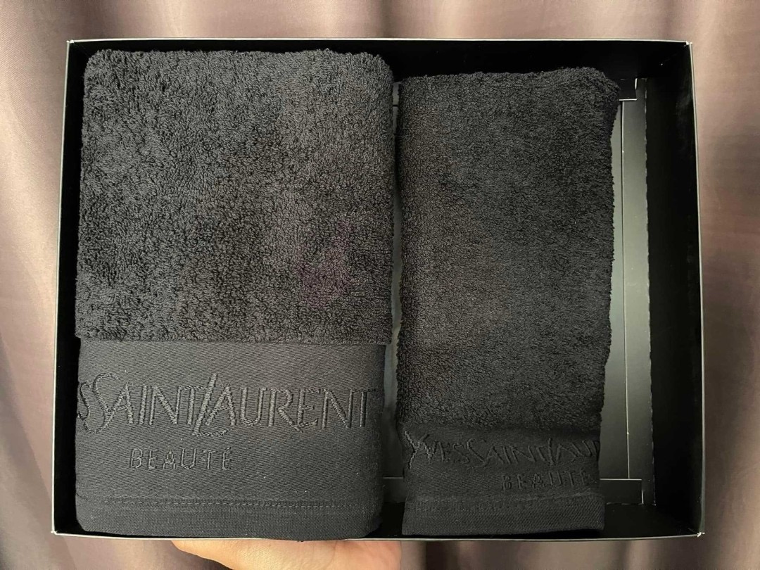 YSL Towels Set เซ็ทผ้าขนหนู 2 ชิ้น