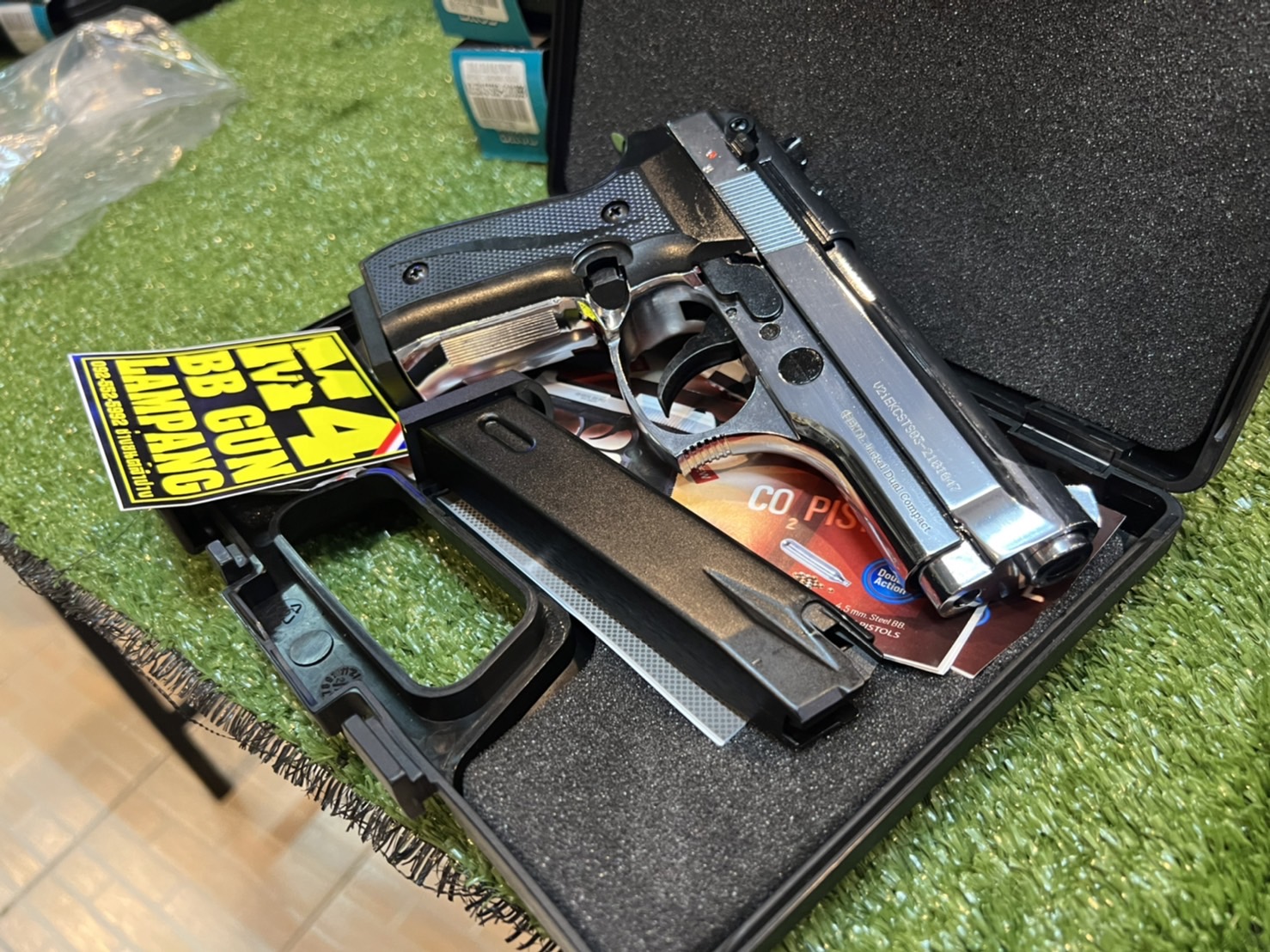 EKOL Jackal Dual Compact เงินเงา