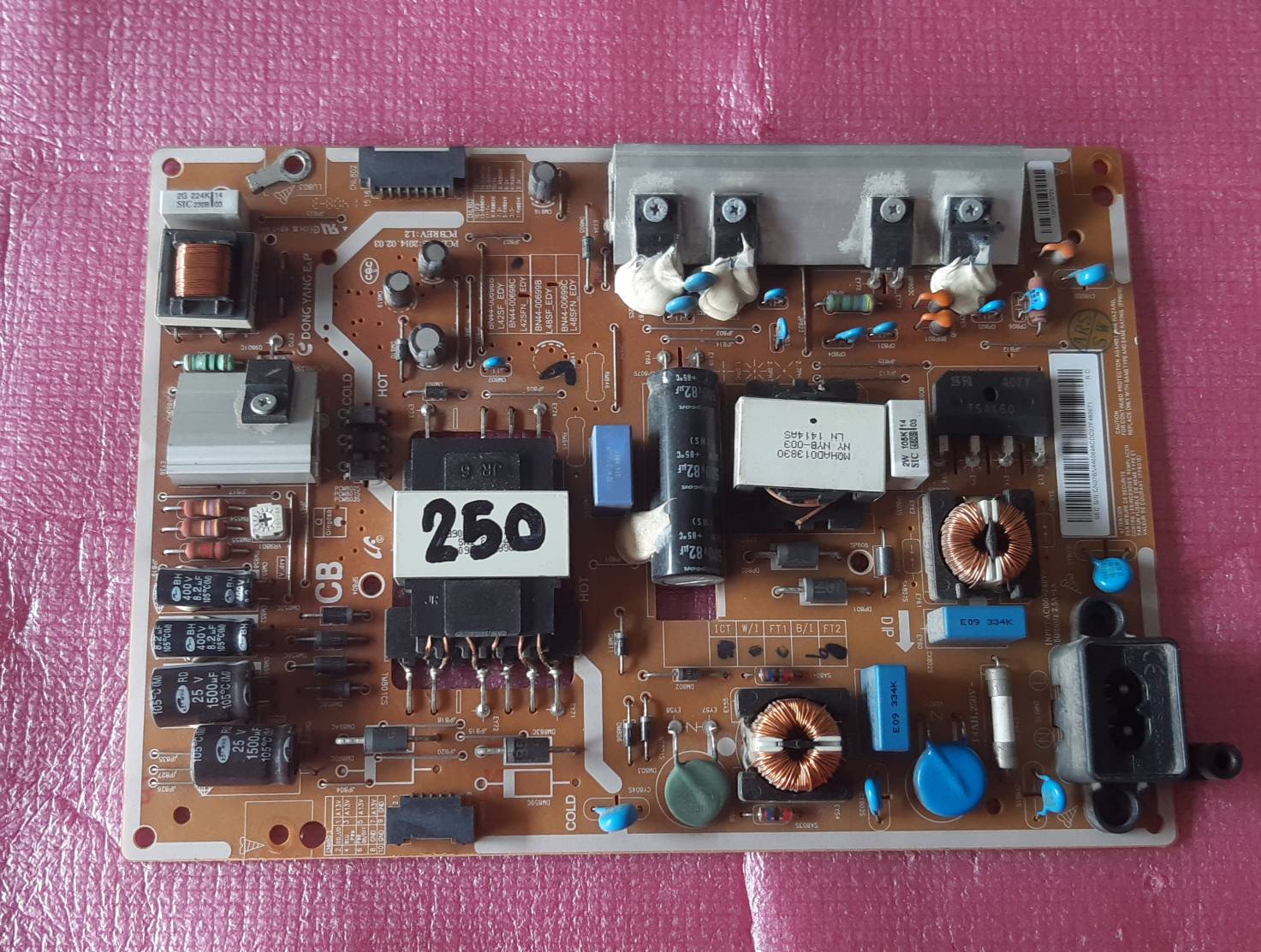 อันที่ 250 Samsung UA40H5100 ซัฟฟลาย BN44-00698C ดีเทสแล้ว