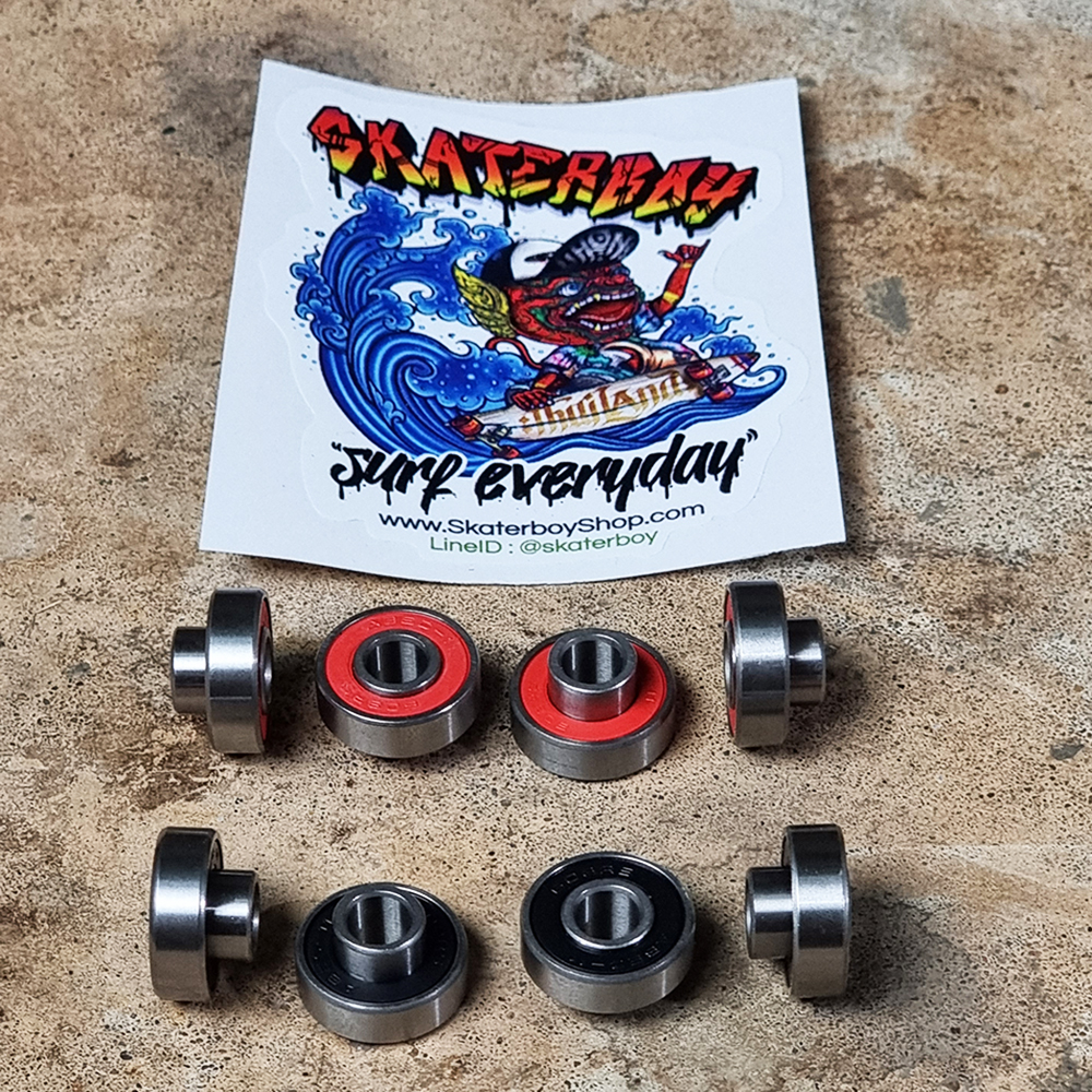 [0318] ลูกปืนล้อสเก็ต แบบถูก ABAC7 9 11 โรลเลอร์ อินลาย สเก็ตบอร์ดอ Bearing