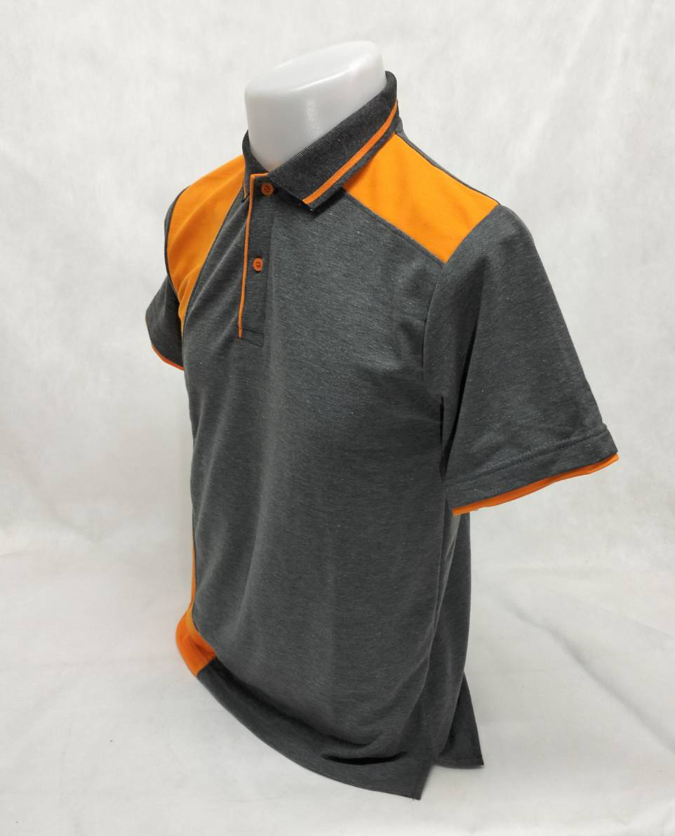เสื้อโปโลสีเทาท็อป ส้ม ทีซีไมโคร แขนเบิ้ล สวยใส่สบาย คลายความร้อนดี ลดราคาพิเศษ ถึง 31 พ.ค 2567