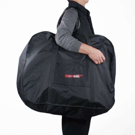 [0901] กระเป๋าจักรยานพับ 3ขนาด สำหรับล้อ 14-20นิ้ว สะพายขึ้นรถไฟฟ้า ถุงเก็บง่าย ผ้าหนา Folding bike bag