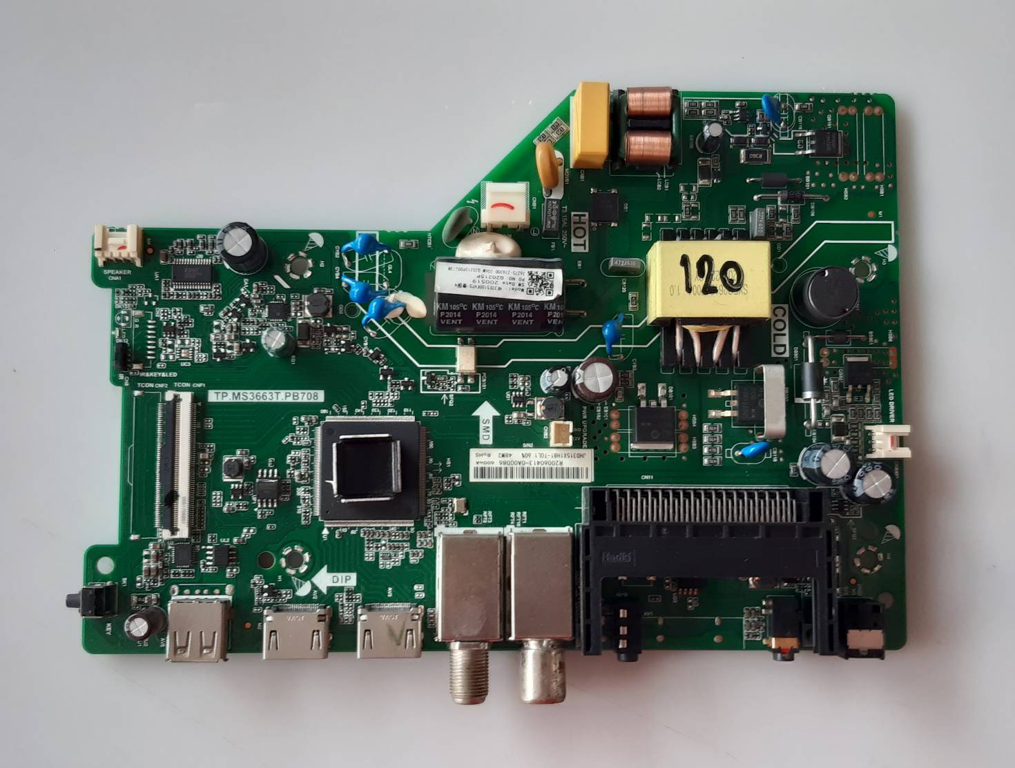 อันที่ 120 Hisense 32E3F ซีสเตร็ม TP.MS3663T.PB708 ดีเทสแล้ว