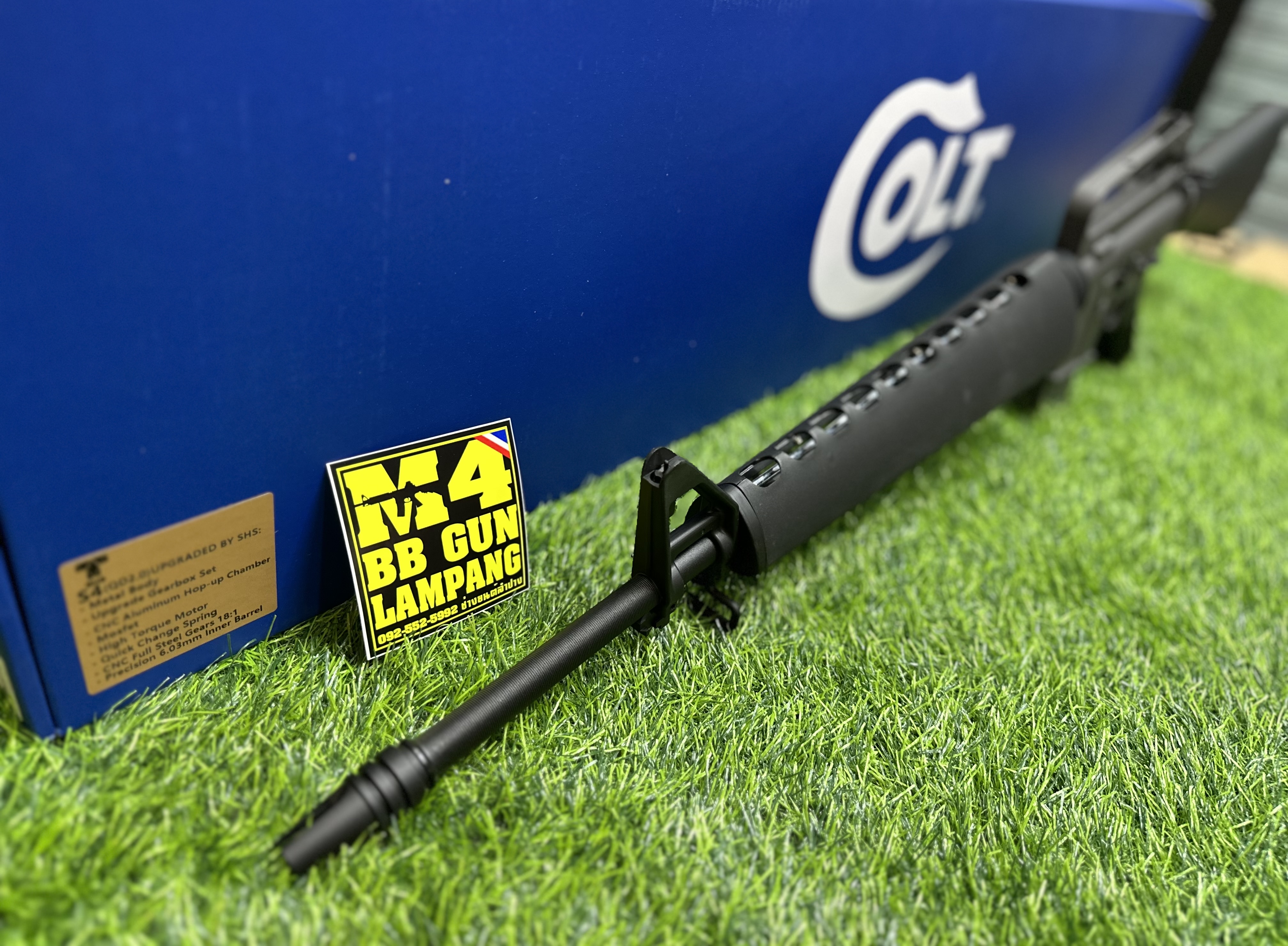 E&CxCybergun -320 S4 - GREY M16A1