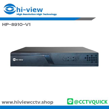 เครื่องบันทึก HIVIEW NVR รุ่น HP-8910-V1 จำนวน 10 ช่อง