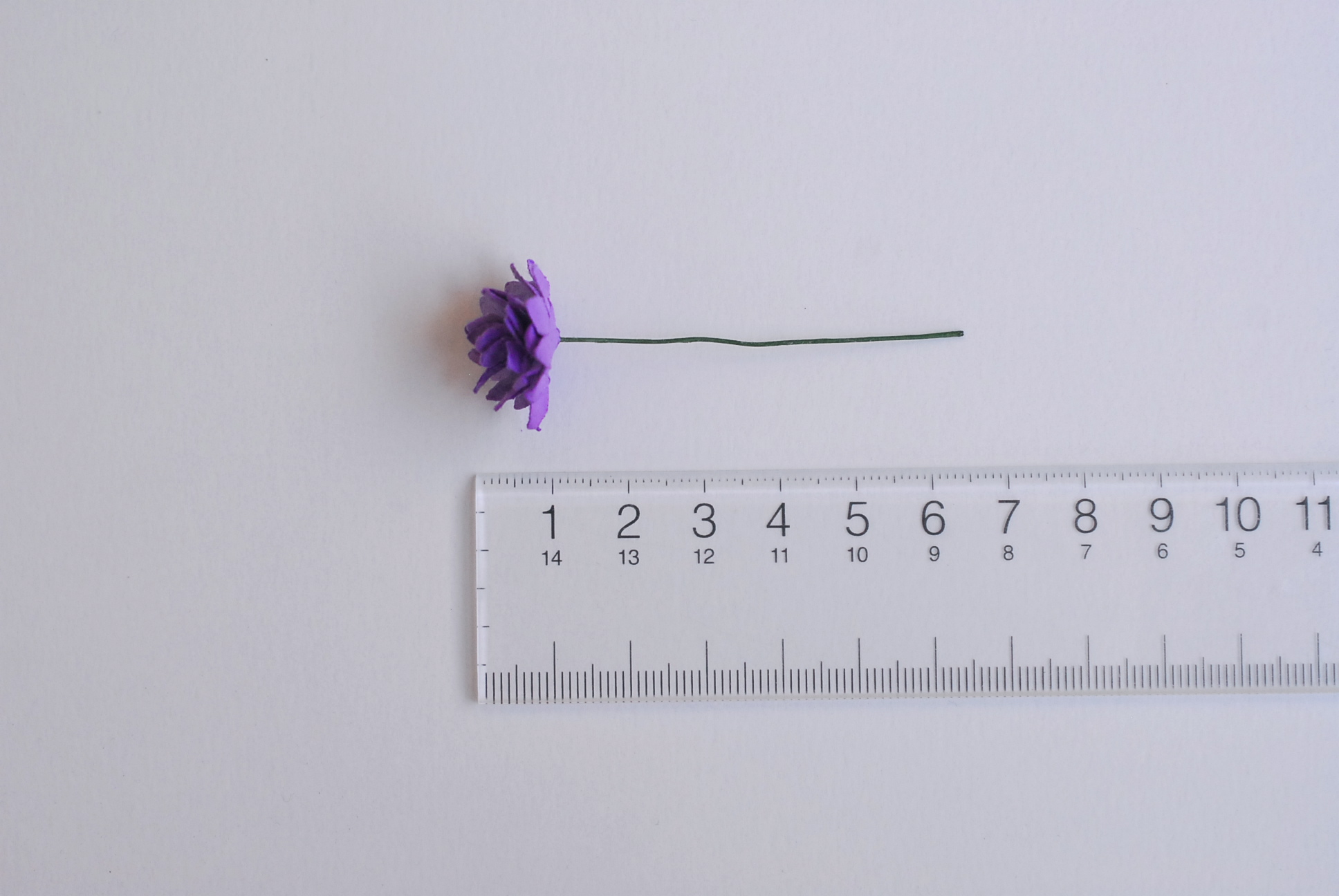 ดอกไม้ประดิษฐ์, ดอกไม้กระดาษสา, ดอก gypsophila, ดอกยิปโซ งานประดิษฐ์ตกแต่งของชำร่วย, ดอกไม้ทำพานพุ่ม,พานพวงมาลัย, พานรับไหว้, ขนาด 2 cm. สีม่วง