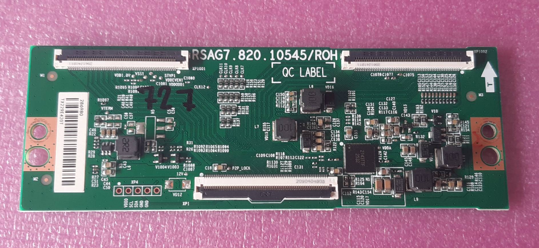 อันที่ 727 Hisense 55A6500H ทีคอน RSAG7.820.10545 ดีเทสแล้ว