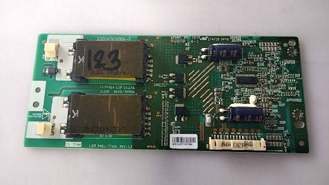 อันที่ 123 LG 32LG60UR อินเวอร์เตอร์ 6632L-0494A ดีเทสแล้ว
