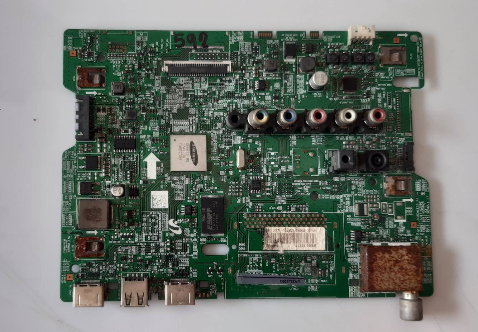 อันที่ 592 Samsung UA32J4003AK ซีสเตร็ม BN41-02582B ดีเทสแล้ว