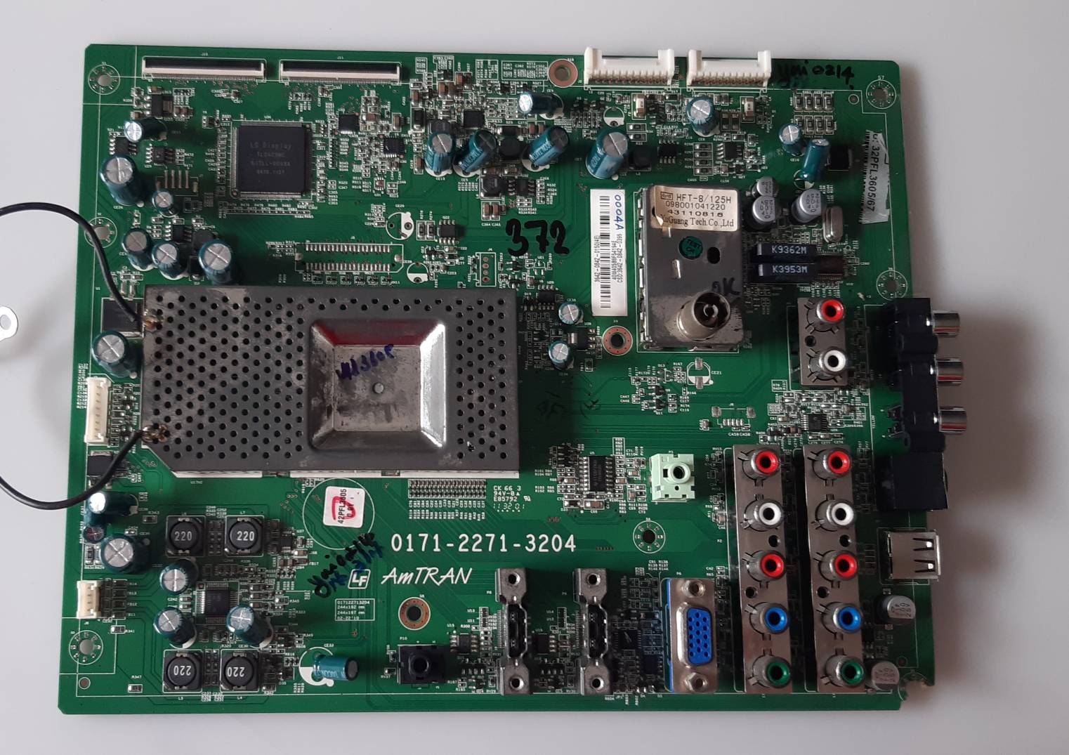 อันที่ 372 PHILIPS 32PFL3605 ซีสเตร็ม 0171-2271-3204 ดีเทสแล้ว