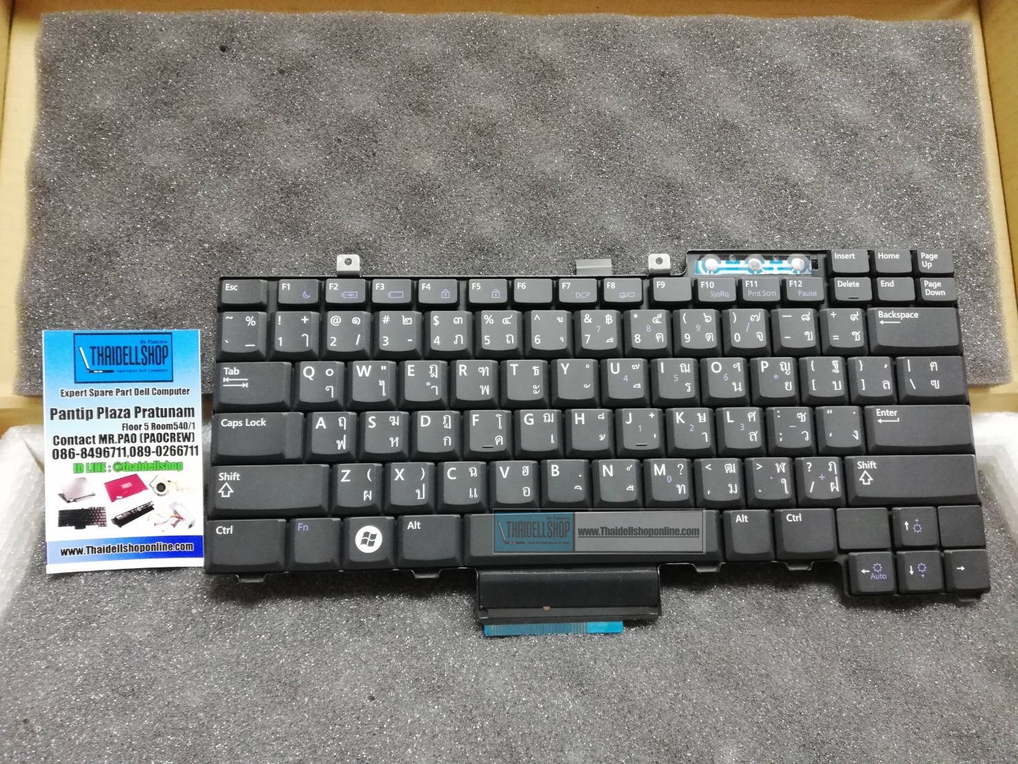 Keyboard Dell Latotude E5400 E5500 Thai/Eng Part KR171