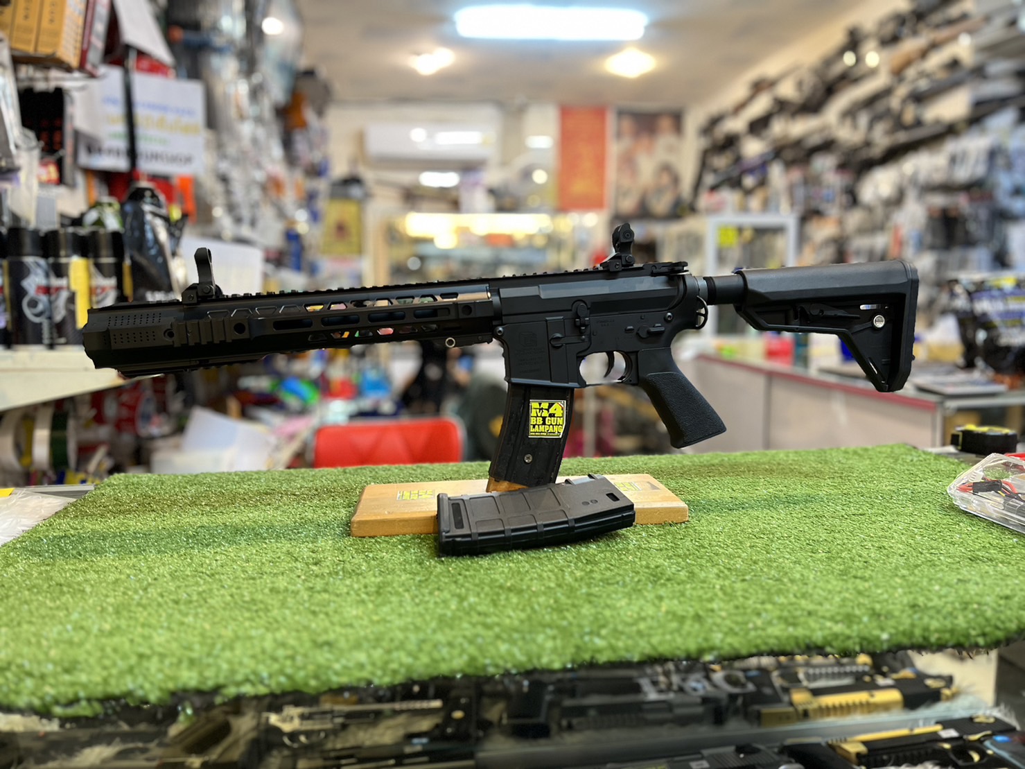 E&C 839 S2 : SAI GRY AR-15 SBR บอดี้โลหะ