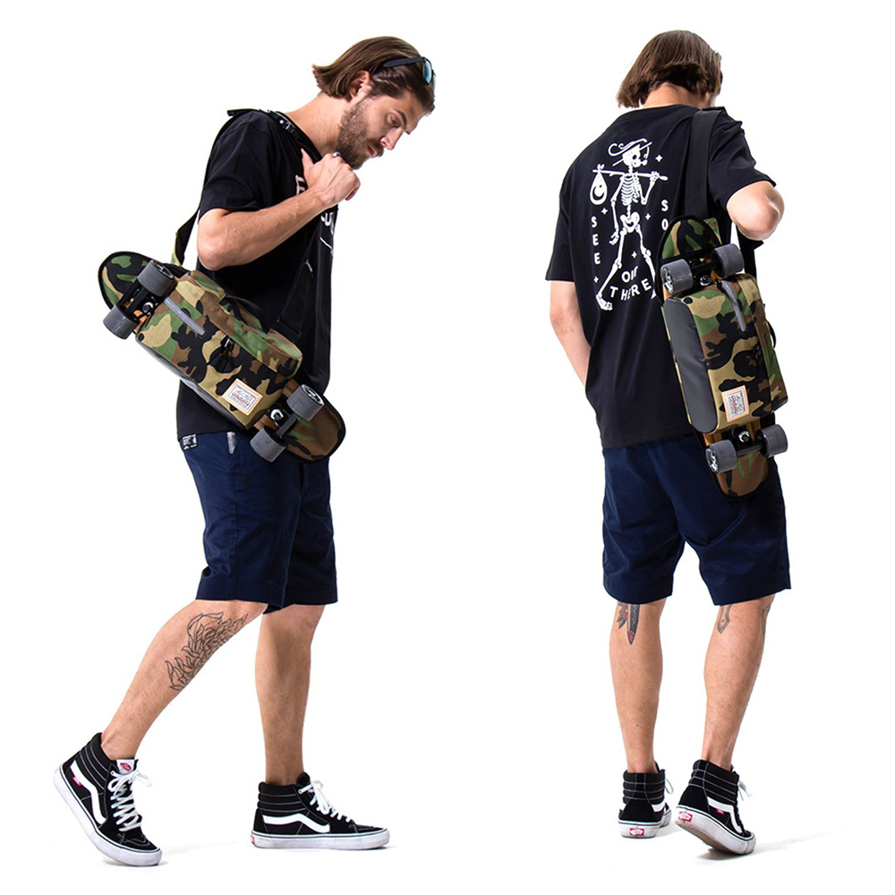 [0319] กระเป๋า สเก็ตบอร์ดไฟฟ้า สะพายไหล่-ข้าง บอร์ด penny กระเป๋าขนาดเล็ก 28x18 cm