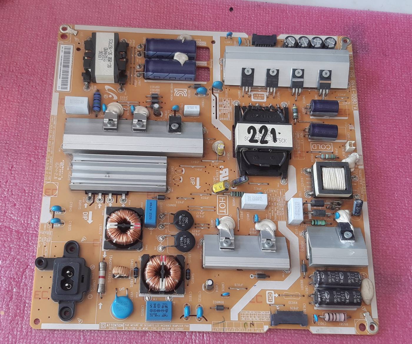 อันที่ 221 Samsung UA55KU6300K ซัฟฟลาย BN44-00807A ดีเทสแล้ว