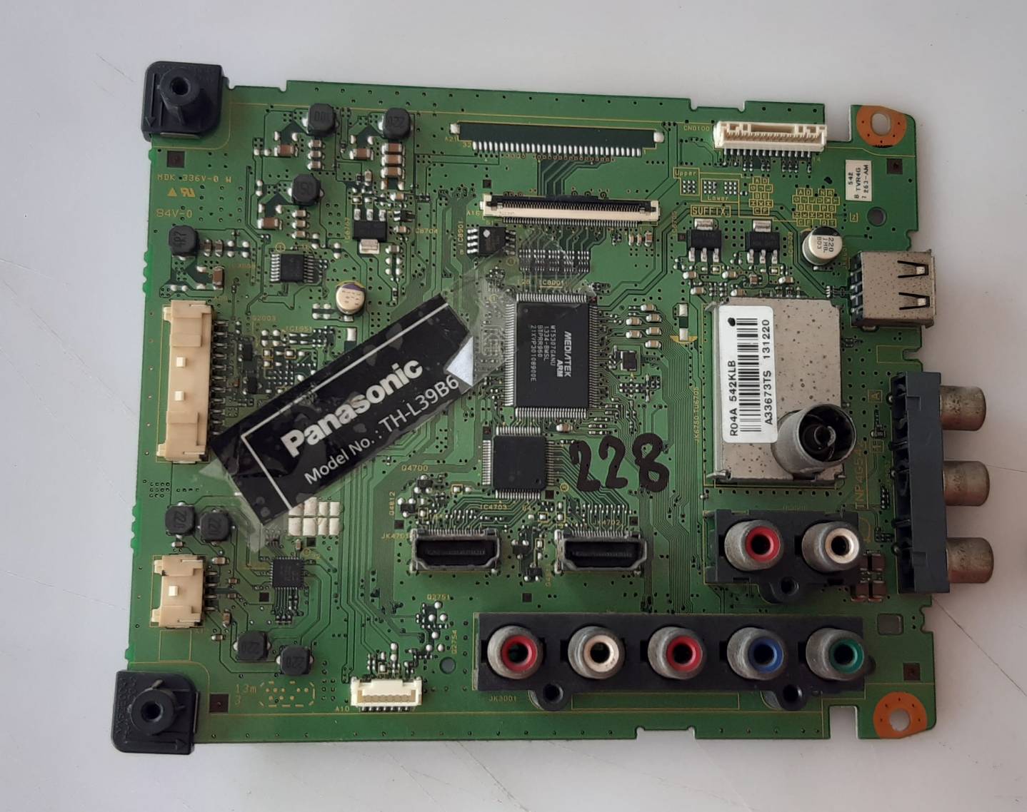 อันที่ 228 Panasonic TH-L39B6T ซีสเตร็ม TNP4G542 51PIN ดีเทสแล้ว