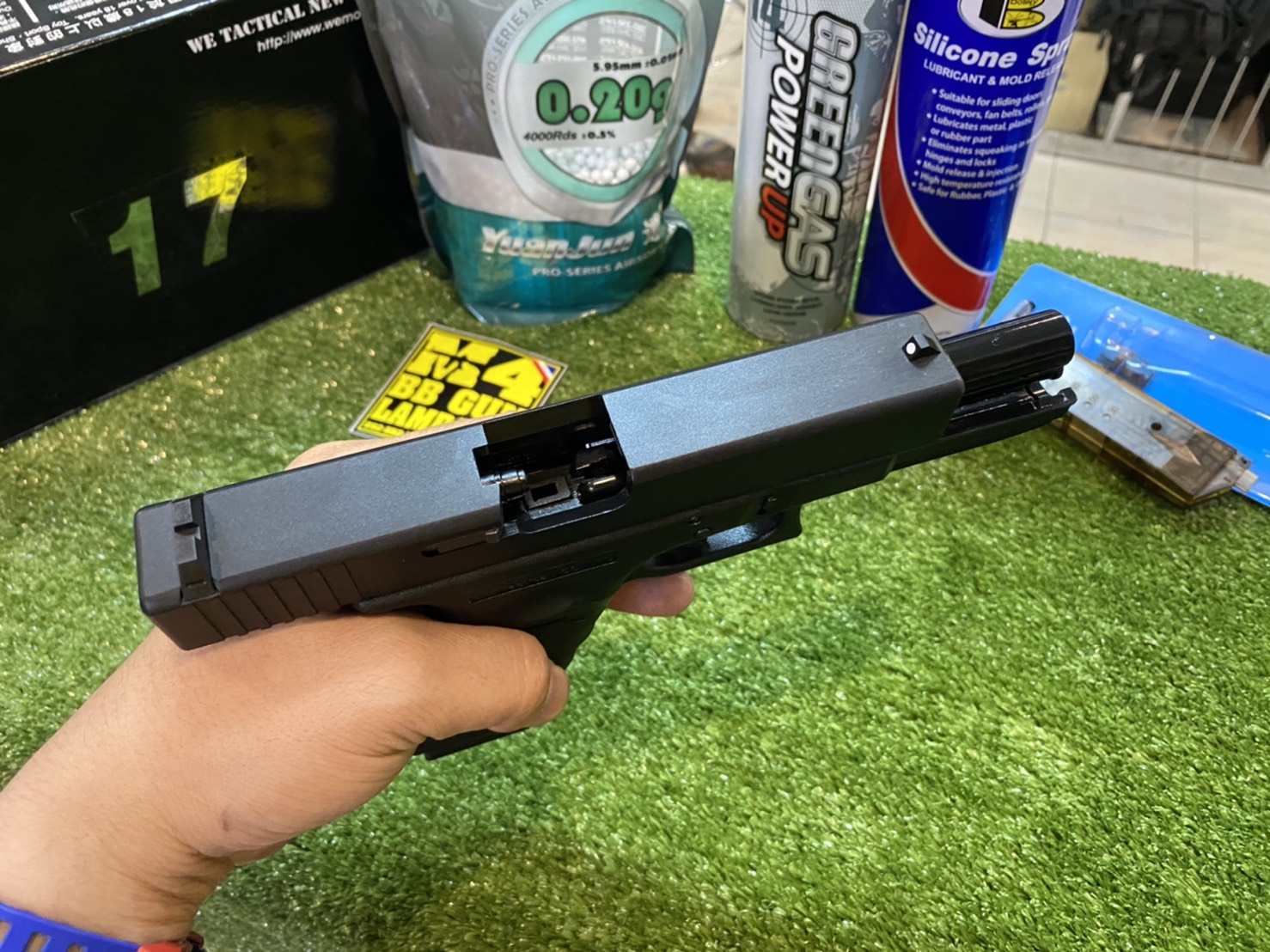 WE Glock17 Gen3 – สีดำ