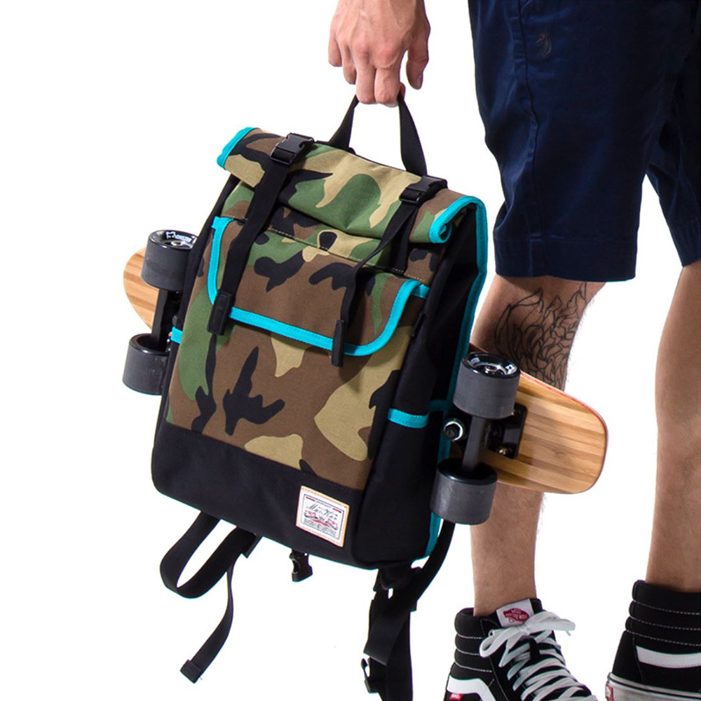 [0319] กระเป๋า สเก็ตบอร์ดไฟฟ้า สะพายหลัง บอร์ด penny กระเป๋าขนาดกลาง 24x38 cm