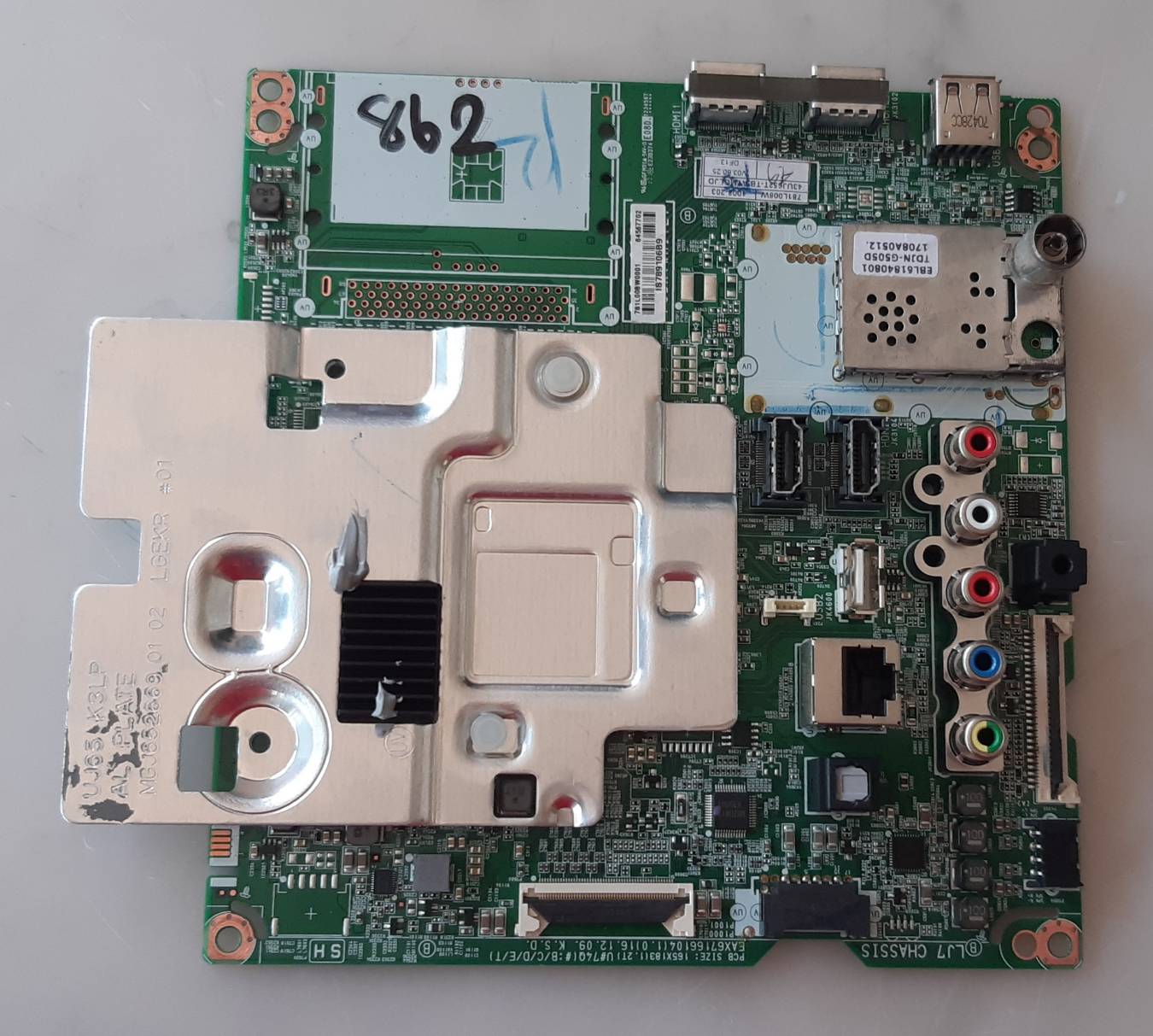 อันที่ 862 LG 43UJ652T ซีสเตร็ม EAX67166104 EBL61840801